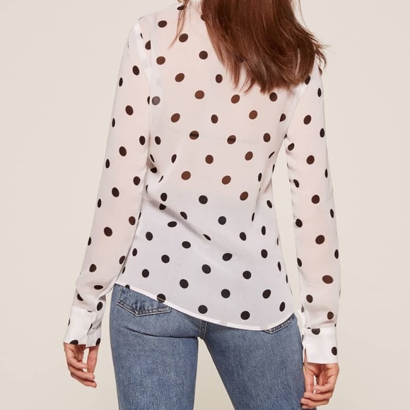 NWT Reformation violet top - Picture 3 of 3